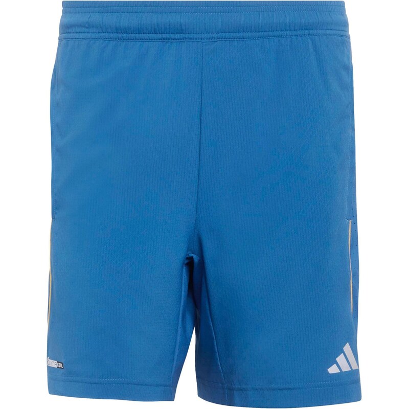ADIDAS PERFORMANCE Športové nohavice modrá / pastelovo žltá / 67436538