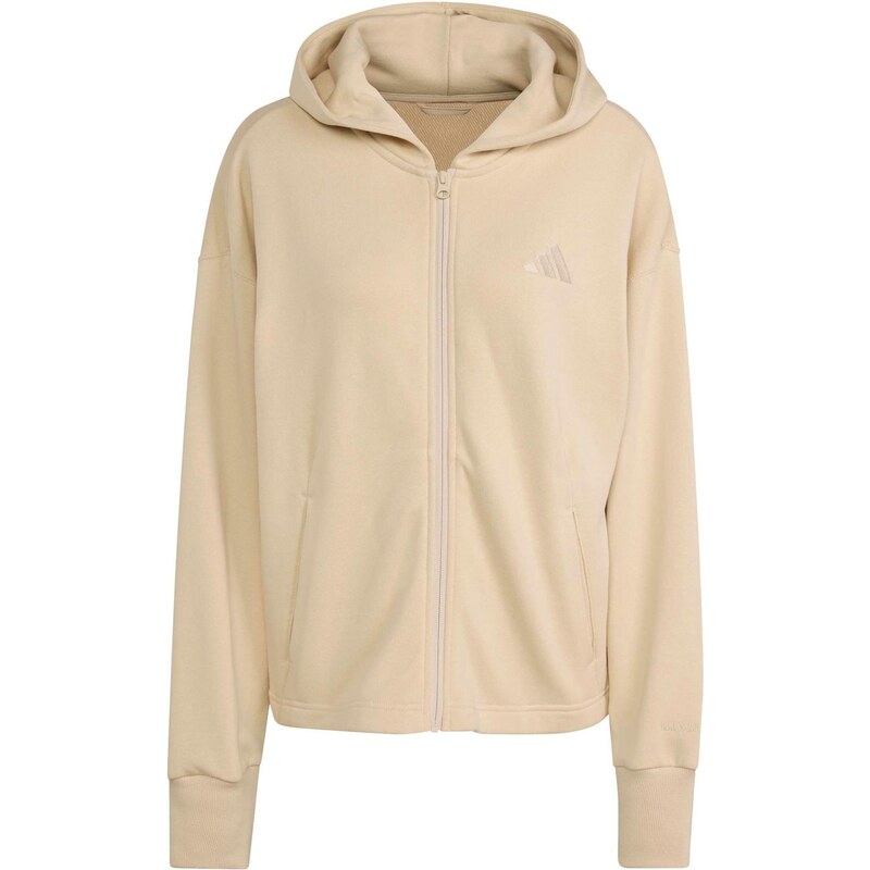 ADIDAS SPORTSWEAR Športová mikina so zipsom ALL SZN béžová 67436543