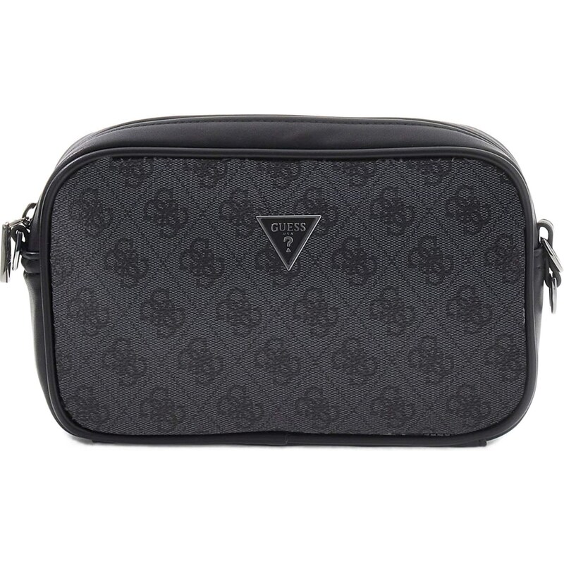 GUESS Taška cez rameno Milano tmavosivá / čierna 67436562
