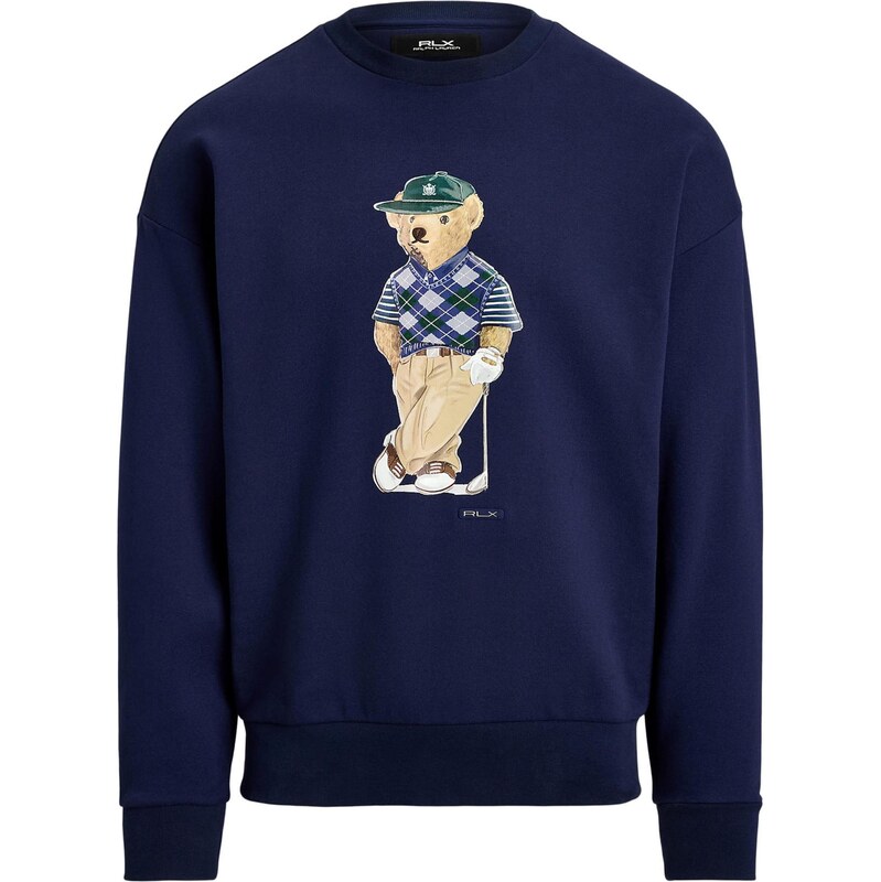 Polo Ralph Lauren Sveter námornícka modrá / kapučíno / tmavozelená 67436563