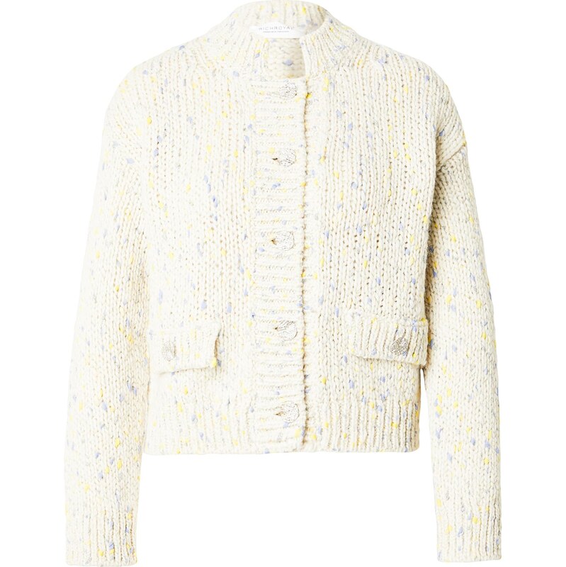 Rich & Royal Kardigán krémová / nebesky modrá / žltá / strieborná 67436611