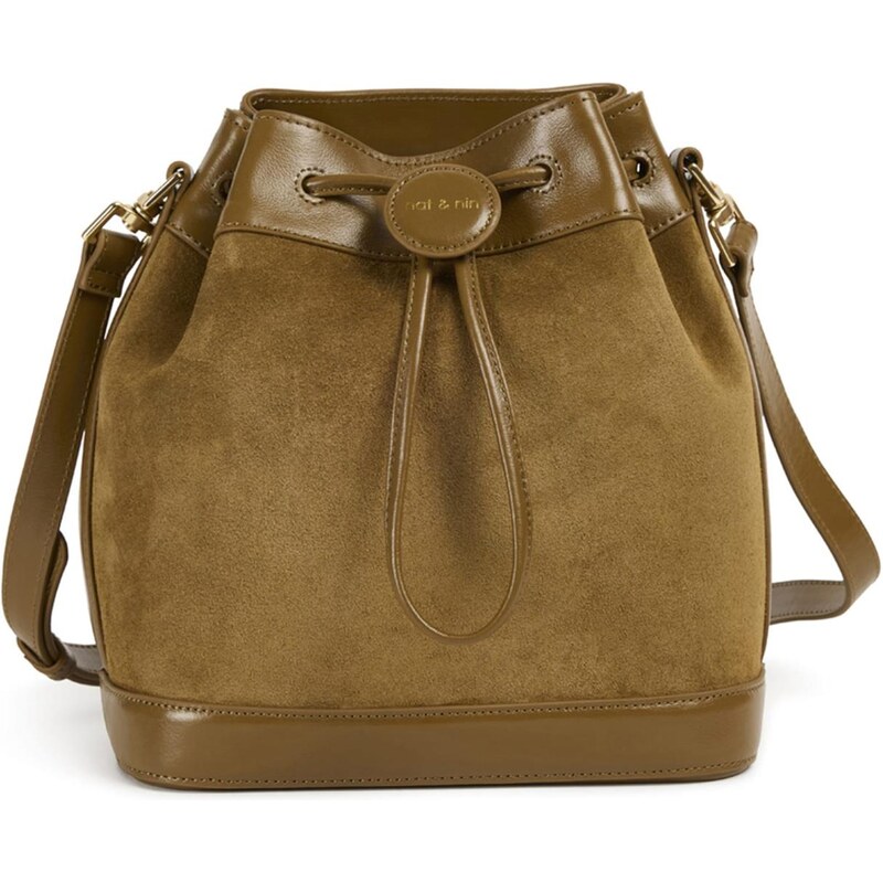 Nat&Nin Taška cez rameno NORAH hnedá 67436677