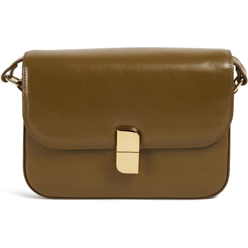 Nat&Nin Taška cez rameno Alice hnedá melírovaná 67436674