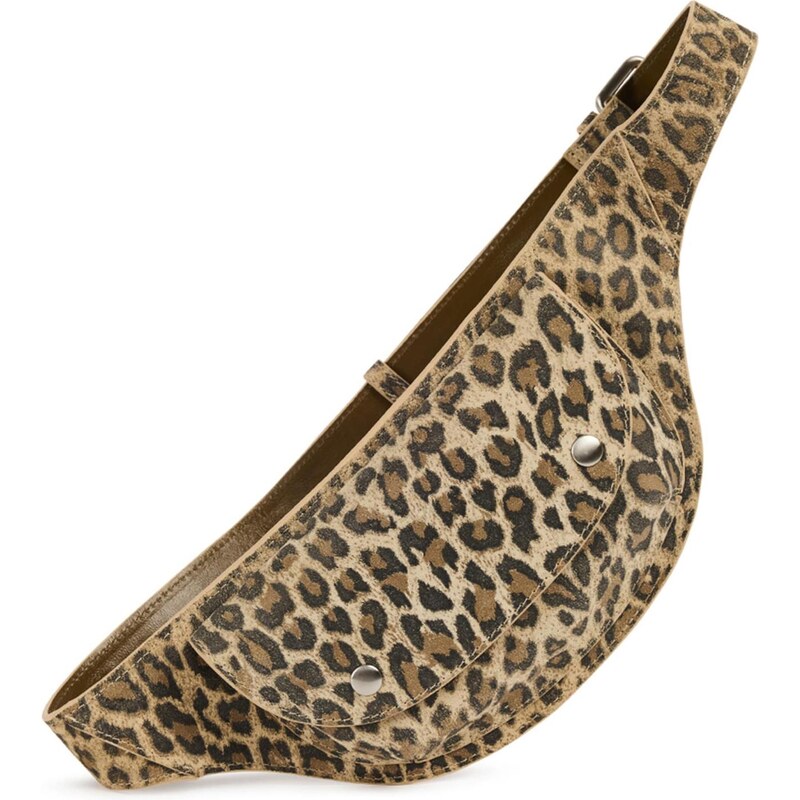 Nat&Nin Taška cez rameno Arizona mokka / svetlohnedá / čierna 67436684