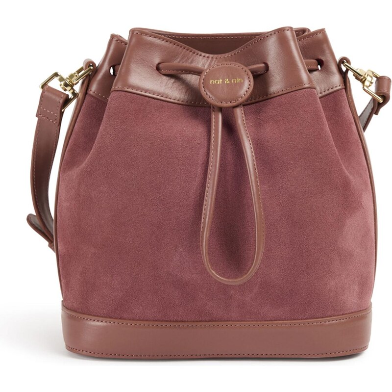 Nat&Nin Taška cez rameno NORAH hnedá / pitaya 67436688