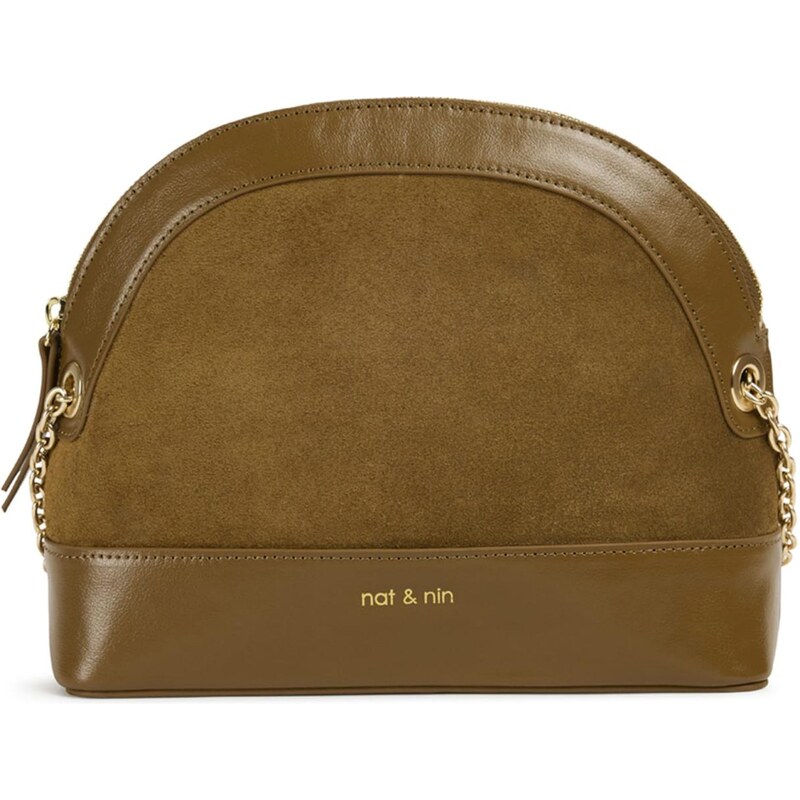 Nat&Nin Taška cez rameno Juliet hnedá melírovaná 67436681