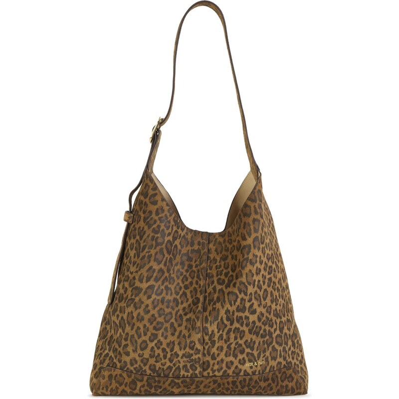 Nat&Nin Kabelka na rameno DONNA hnedá / svetlohnedá / tmavohnedá 67436717