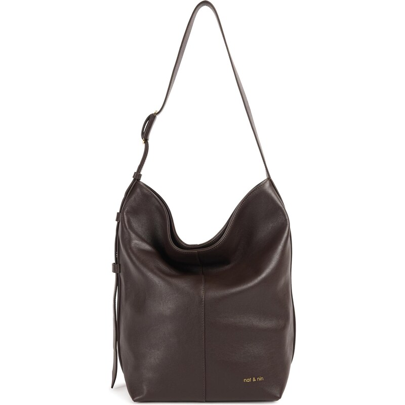 Nat&Nin Kabelka NOUR čokoládová 67436734