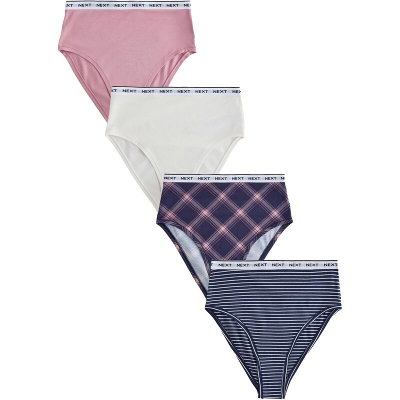 Next Nohavičky šampanské / námornícka modrá / ružová / šedobiela 67436794