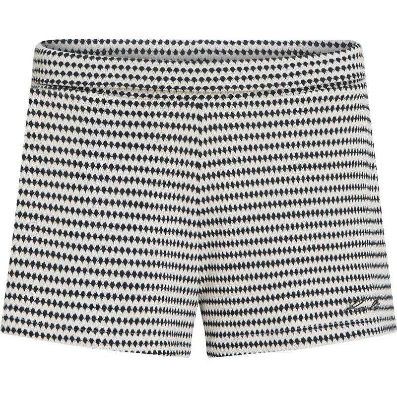 Karl Lagerfeld Plavecké šortky krémová / čierna 67436795