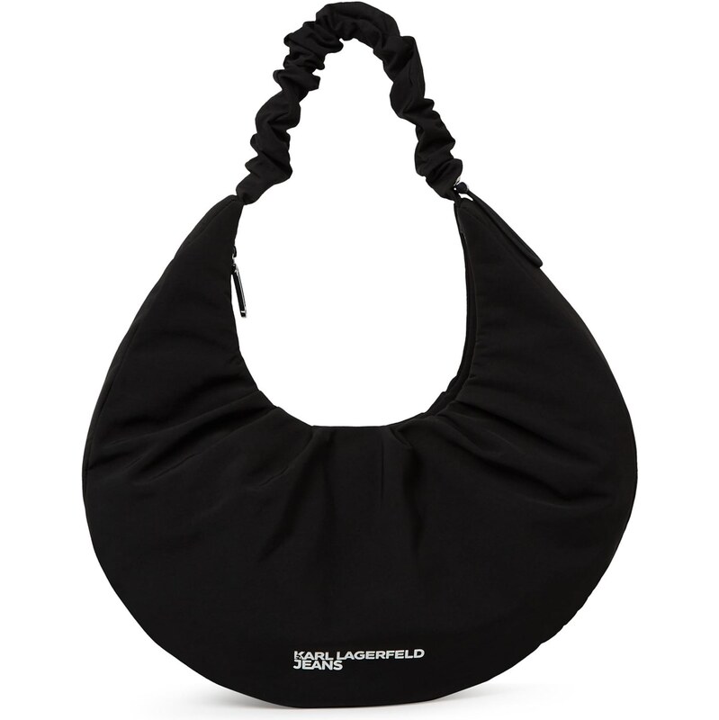 KARL LAGERFELD JEANS Kabelka na rameno čierna / biela 67436796
