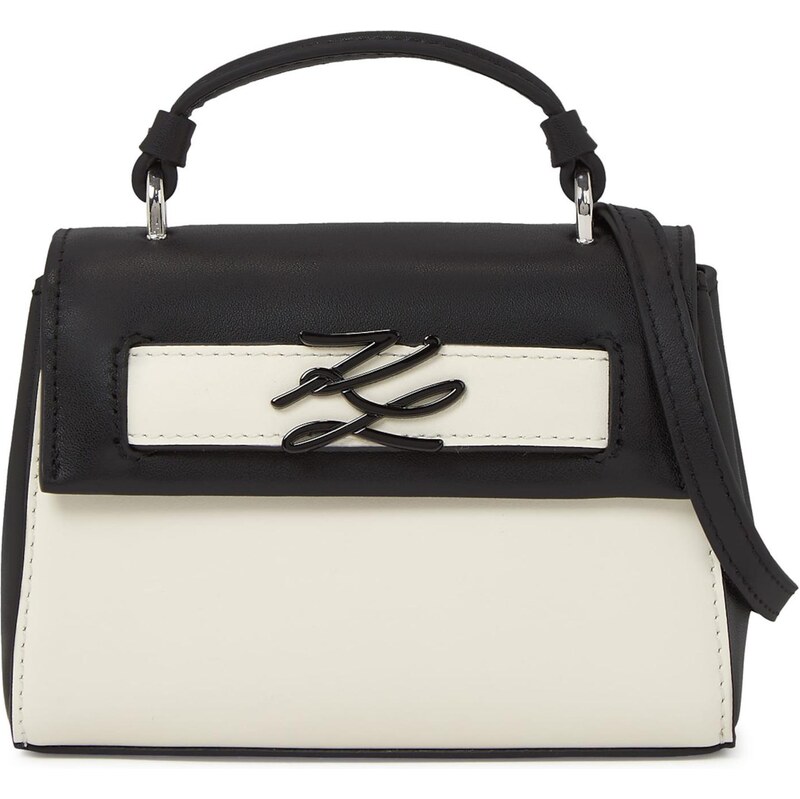 Karl Lagerfeld Kabelka čierna / biela 67436822