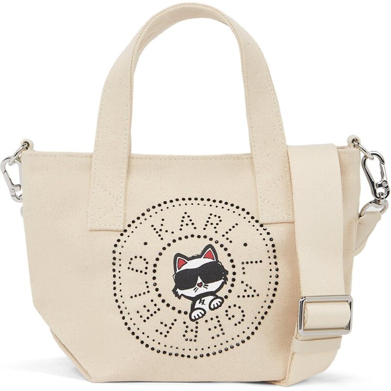 Karl Lagerfeld Kabelka Ikon námornícka modrá / biela ako vlna 67436817