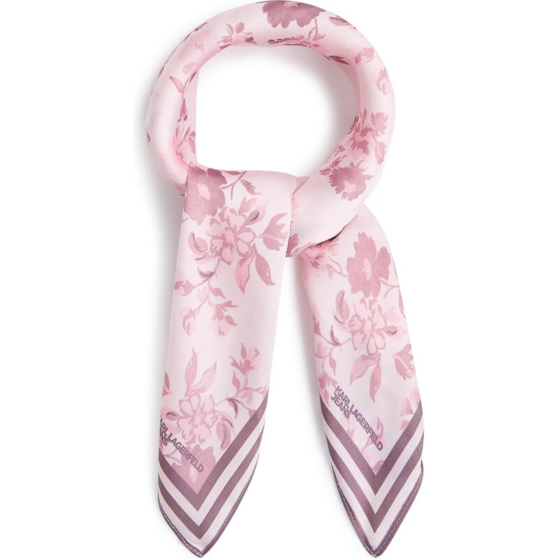 KARL LAGERFELD JEANS Šatka ružová / eozín / staroružová 67436825