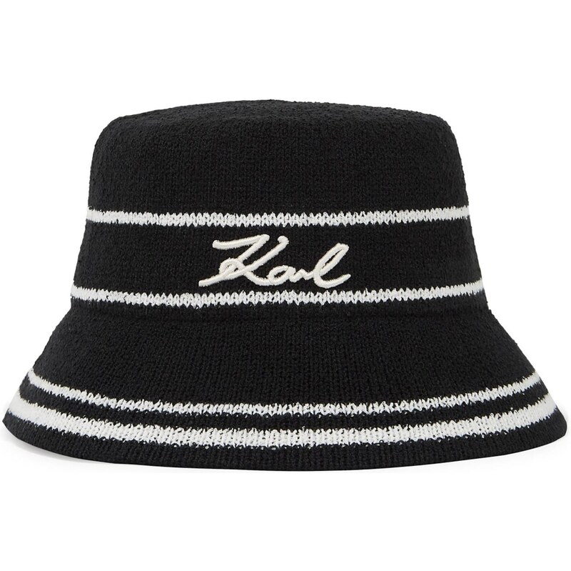 Karl Lagerfeld Klobúk krémová / čierna / biela 67436861