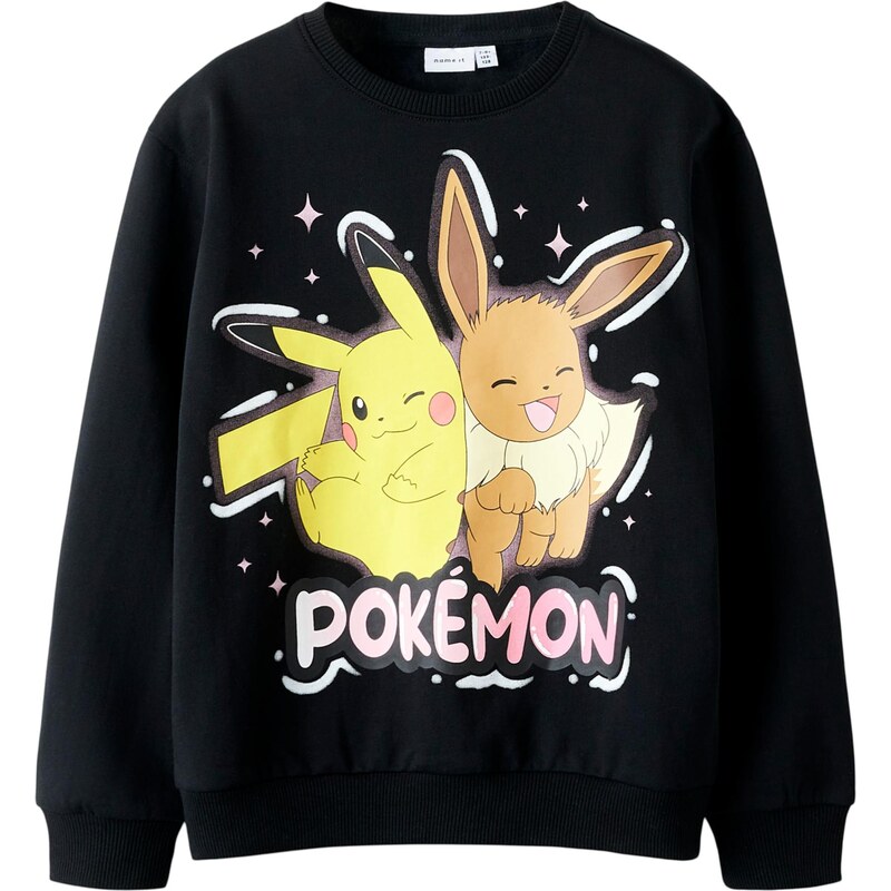 NAME IT Mikina NKFJYD POKEMON farba ťavej srsti / žltá / ružová / 67436866