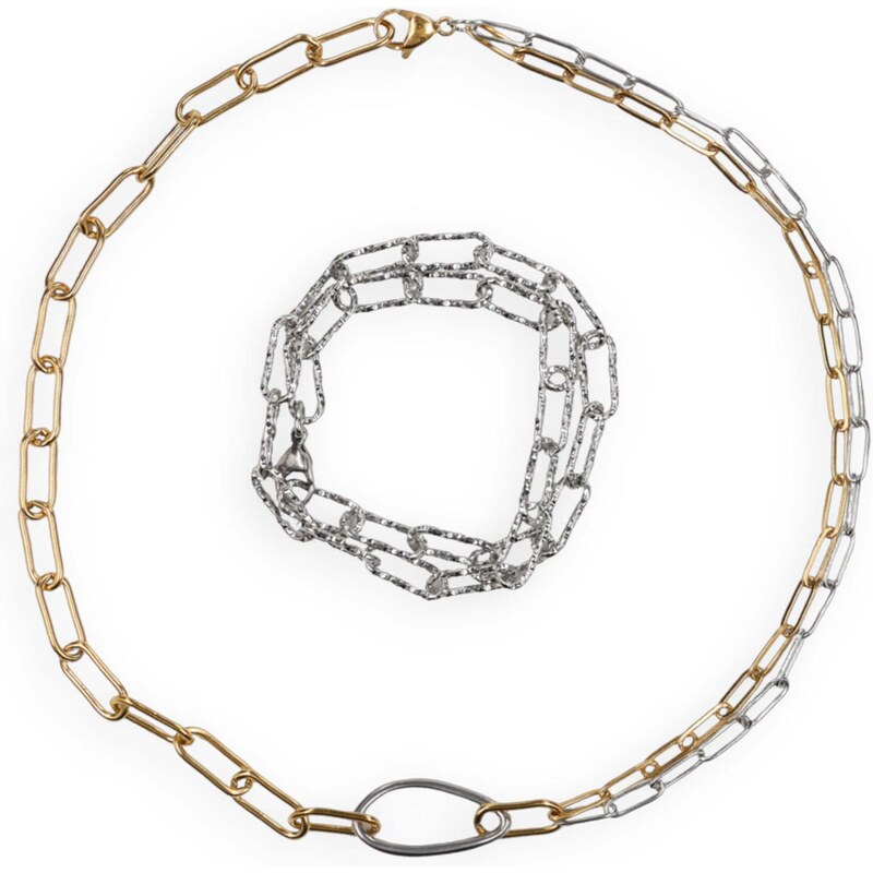 Fräulein Wunder Retiazka zlatá / strieborná 67436873