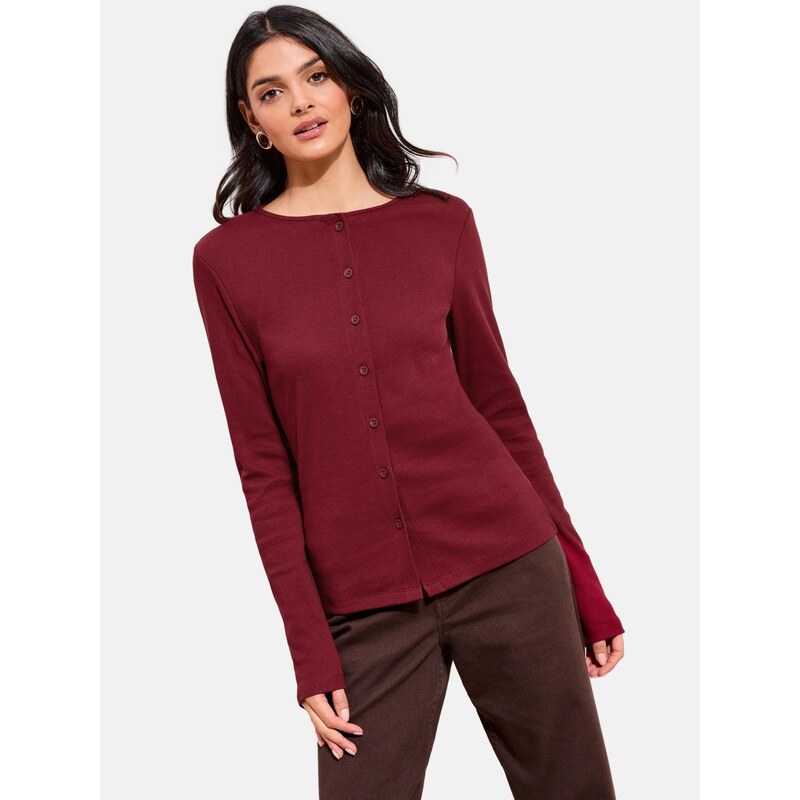 Friends Like These Kardigán burgundská 67436903