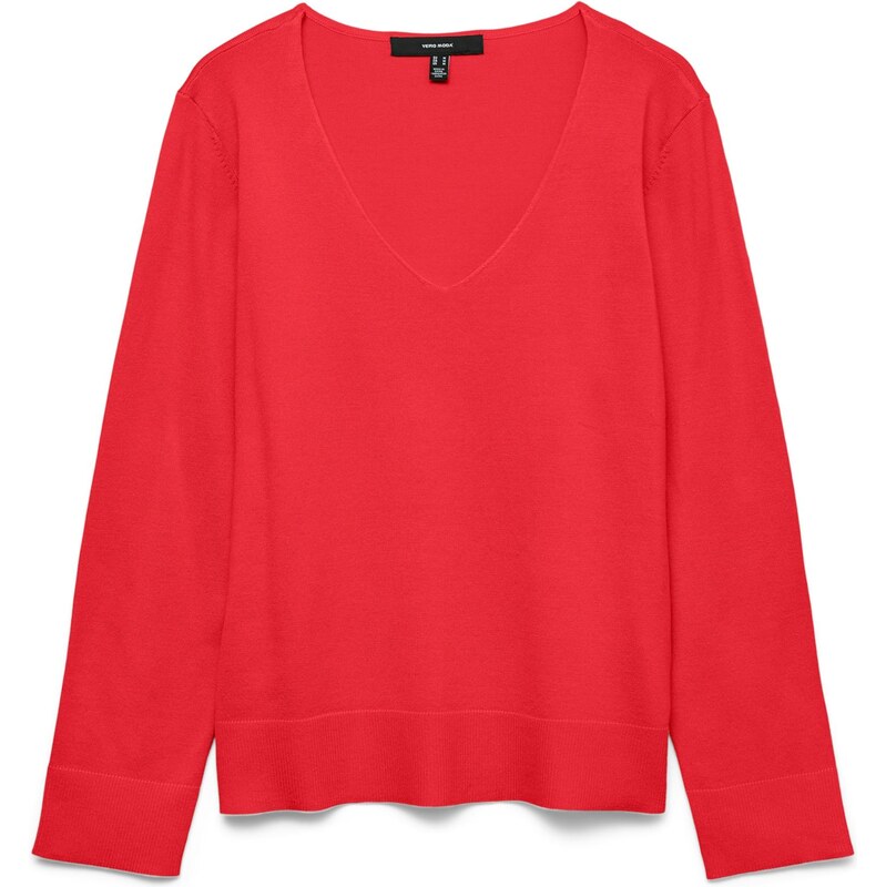 VERO MODA Sveter VMSilje červená 67449165