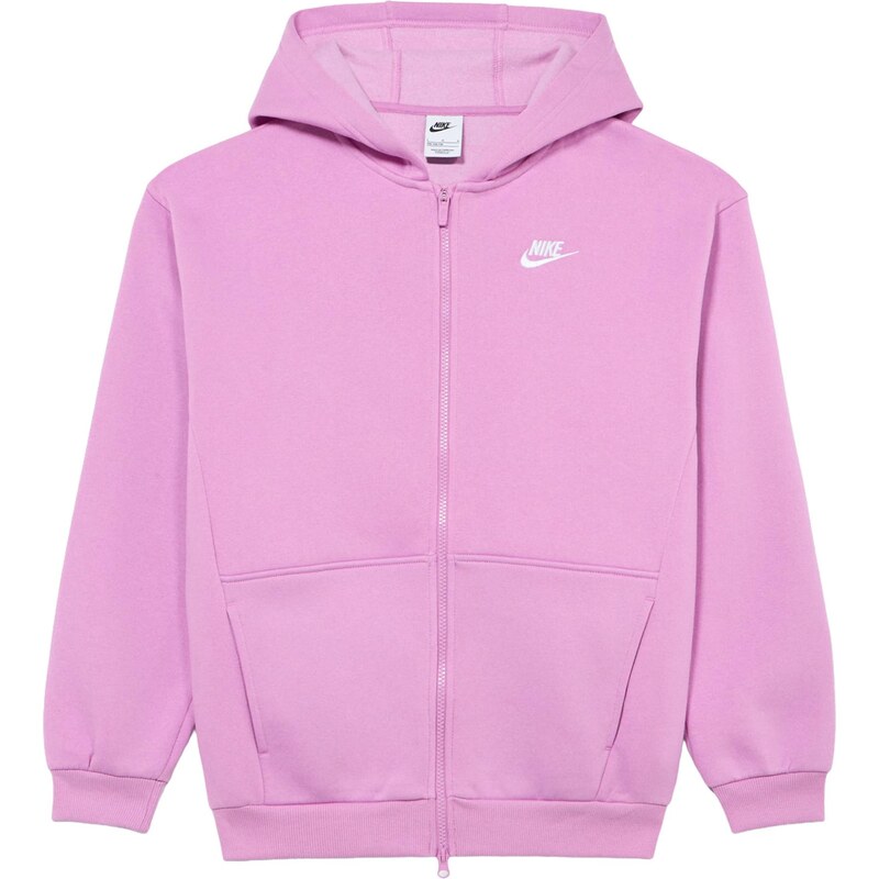 Nike Sportswear Tepláková bunda CLUB FLEECE ružová 67436939