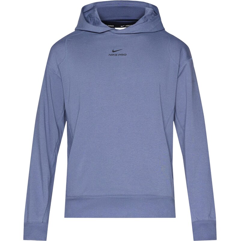 NIKE Športová mikina DF indigo / čierna 67436950