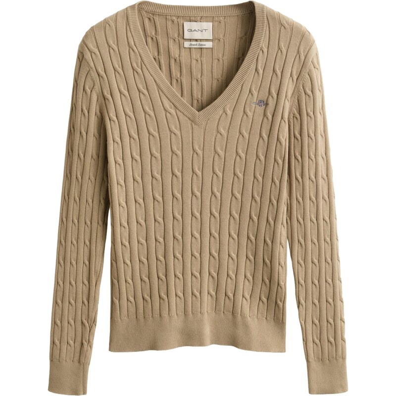 GANT Sveter tmavobéžová 67449224
