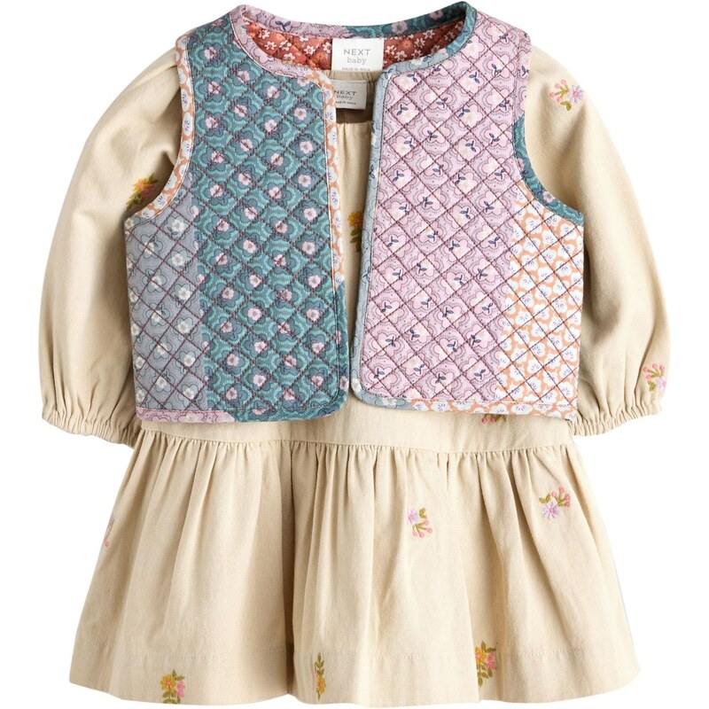 Next Set krémová / zelená / petrolejová / fialová 67436971