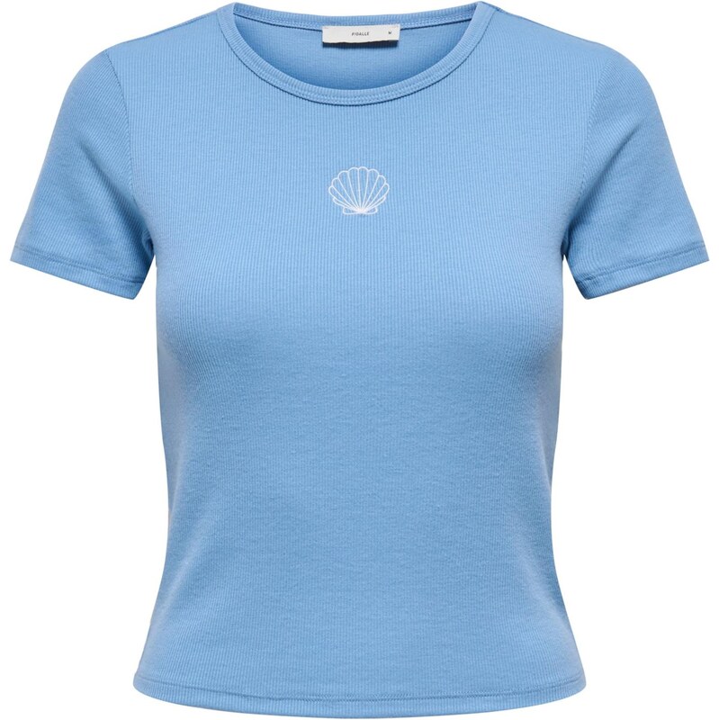 ONLY Tričko ONLELVA JUNE svetlomodrá / biela 67436990