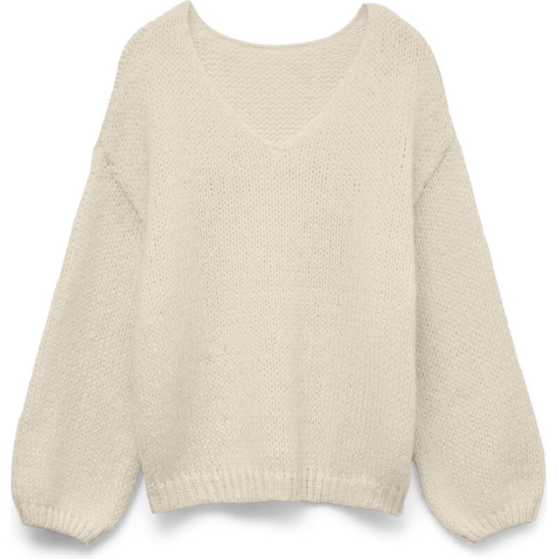 VERO MODA Oversize sveter VMMaybe nebielená 67449561