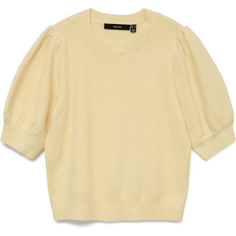 VERO MODA Sveter VMDoffy pastelovo žltá 67437058