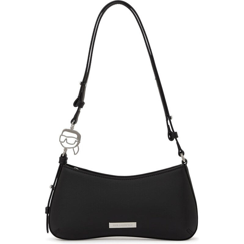 Karl Lagerfeld Kabelka na rameno MINI IKON SMOOTH čierna 67437086