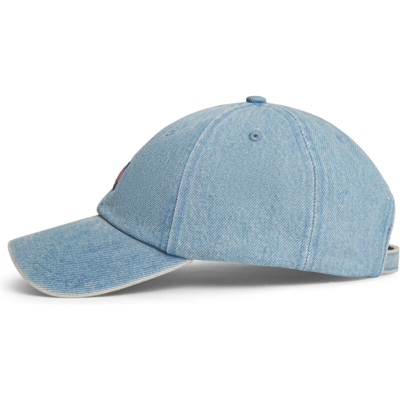 Tommy Jeans Čiapka Heritage námornícka modrá / modrá denim / červená / 67437092