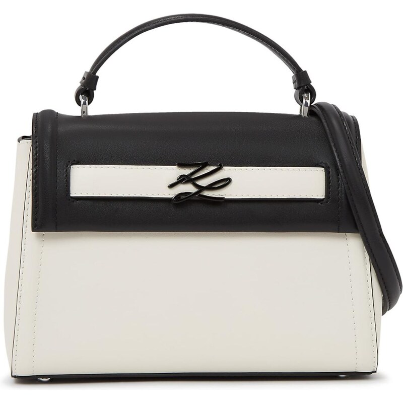 Karl Lagerfeld Kabelka K/AUTOGRAPH COLOR-BLOCK čierna 67437093