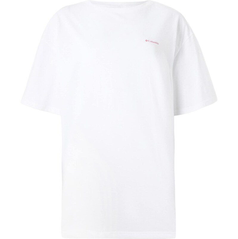 COLUMBIA Funkčné tričko Rolling Bend broskyňová / pitaya / biela 67437103