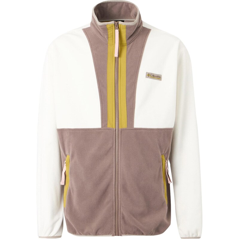 COLUMBIA Funkčná flisová bunda Backbowl II krémová / brokátová / 67437122