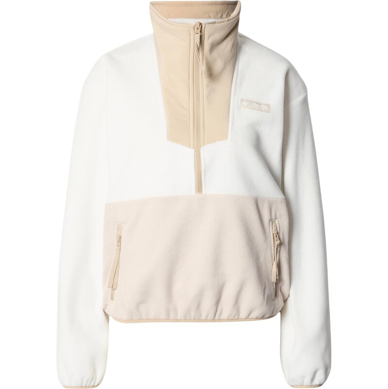 COLUMBIA Športový sveter Sequoia Grove béžová / biela 67437126