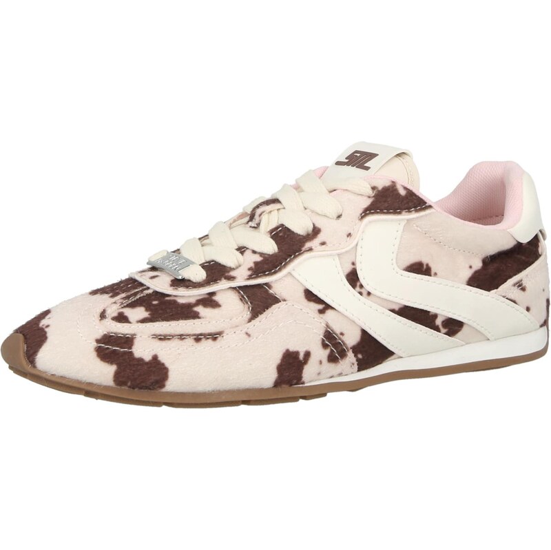 STEVE MADDEN Nízke tenisky Abbi svetlobéžová / hnedá / biela 67437209