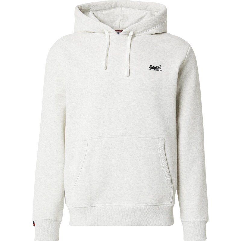 Superdry & Co Mikina ESSENTIAL svetlosivá / čierna 67437255
