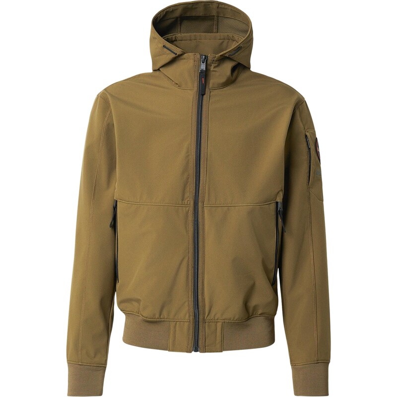 NAPAPIJRI Prechodná bunda A-MELVILLE olivová 67437326