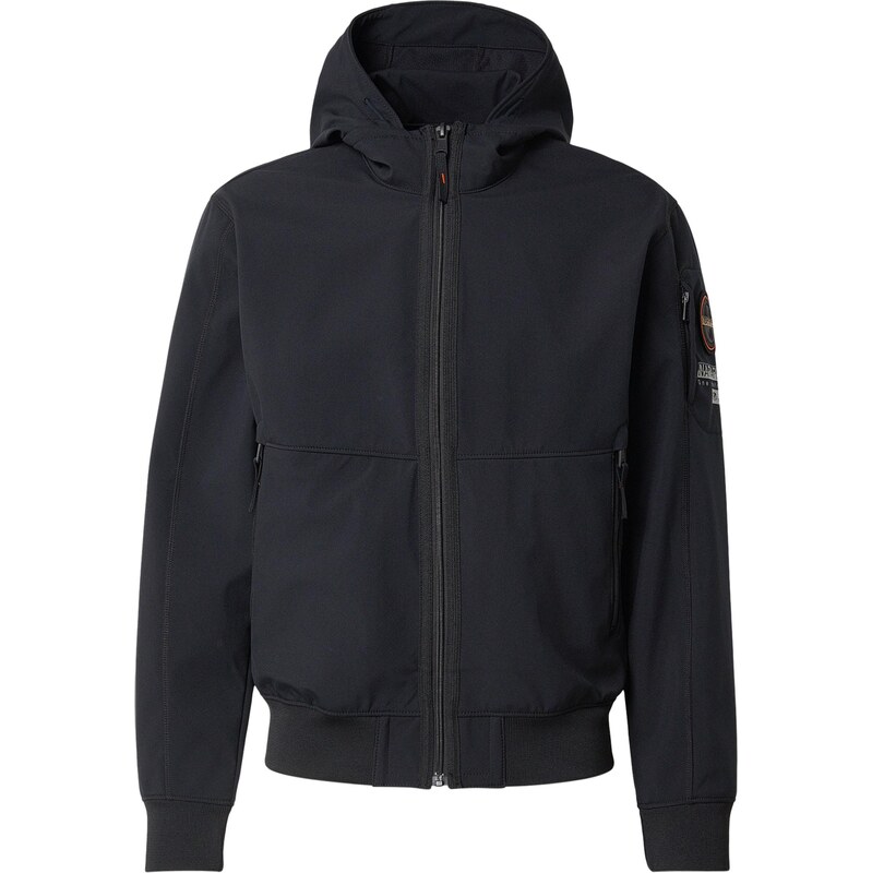 NAPAPIJRI Prechodná bunda A-MELVILLE čierna 67437333