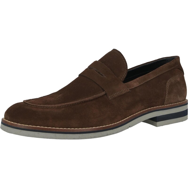 Gordon & Bros Papuče Oskar tmavohnedá 67437347