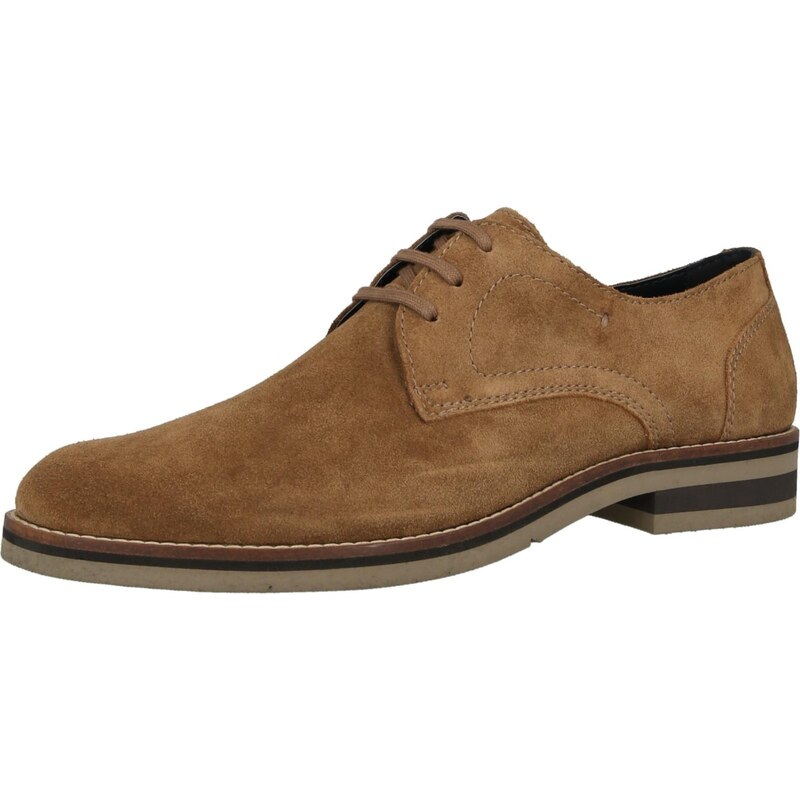 Gordon & Bros Šnurovacie topánky Vince farba ťavej srsti 67437391