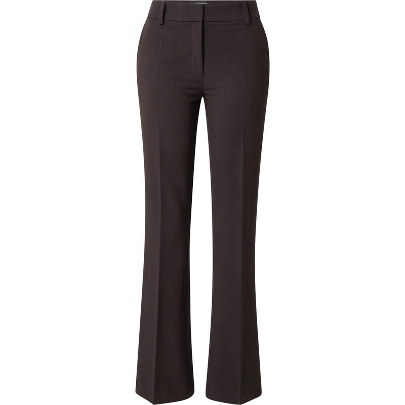 & Other Stories Nohavice s pukmi tmavohnedá 67437410