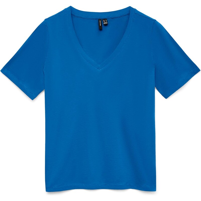 VERO MODA Tričko VMPaulina azúrová 67437428