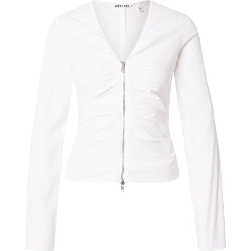 WEEKDAY Blúzka biela 67437442