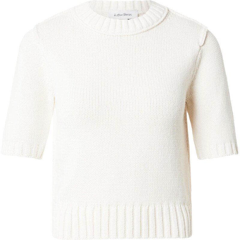 & Other Stories Sveter prírodná biela 67437475