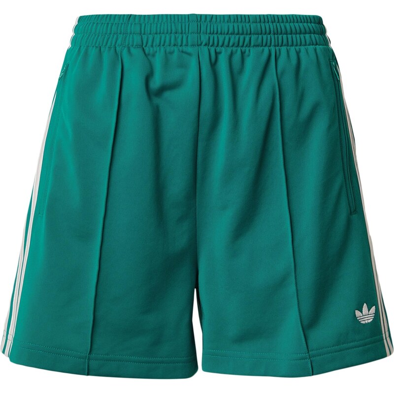 ADIDAS ORIGINALS Nohavice Firebird Classic smaragdová / biela 67437463