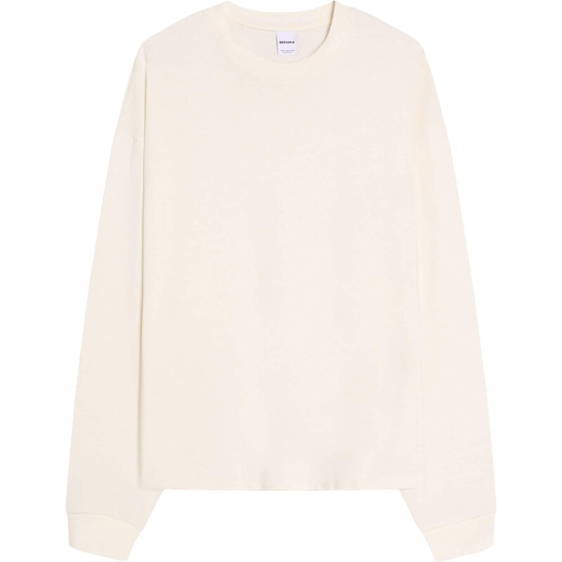 Bershka Tričko piesková 67437524