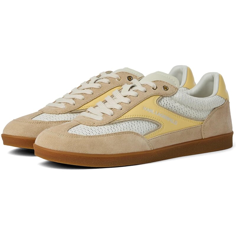 Karl Lagerfeld Nízke tenisky KANDIDATE LOW TOP béžová 67437502