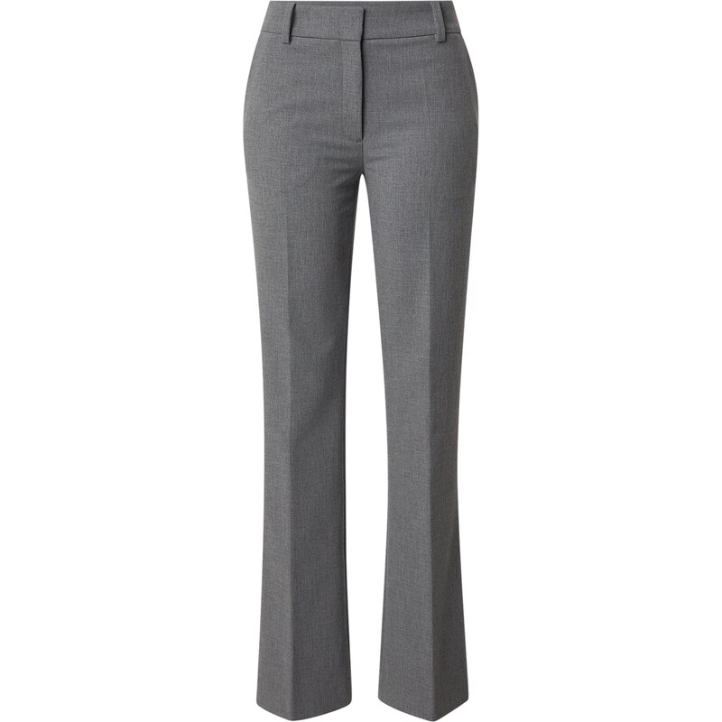 & Other Stories Nohavice s pukmi sivá melírovaná 67437491